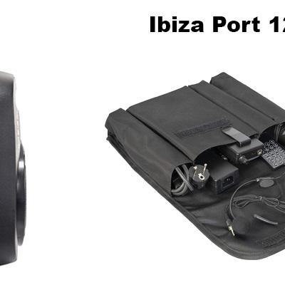IBIZA Enceinte sono portable PORT12VHF-MKII sur